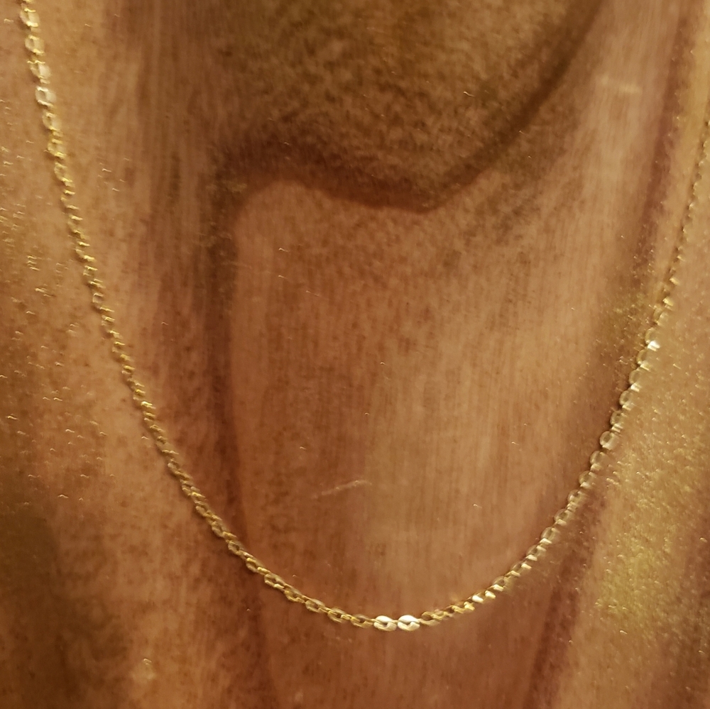 Genuine 14kt Yellow Gold chain. NOT PLATED.